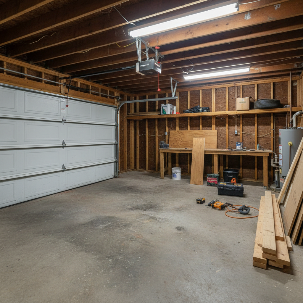 Garage Before Conversion